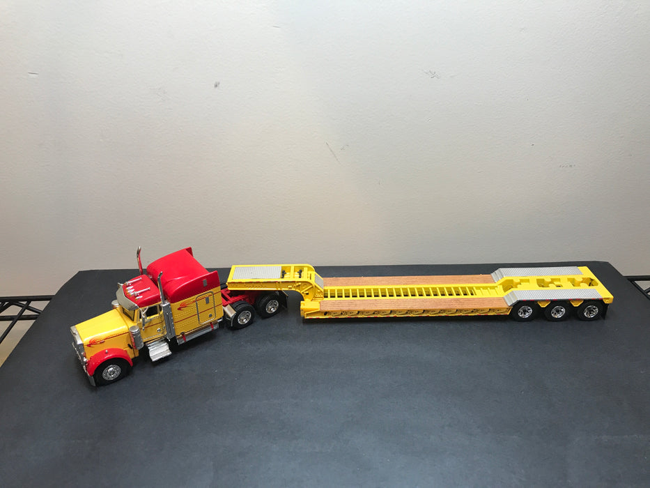 diecast peterbilt 379 with lowboy