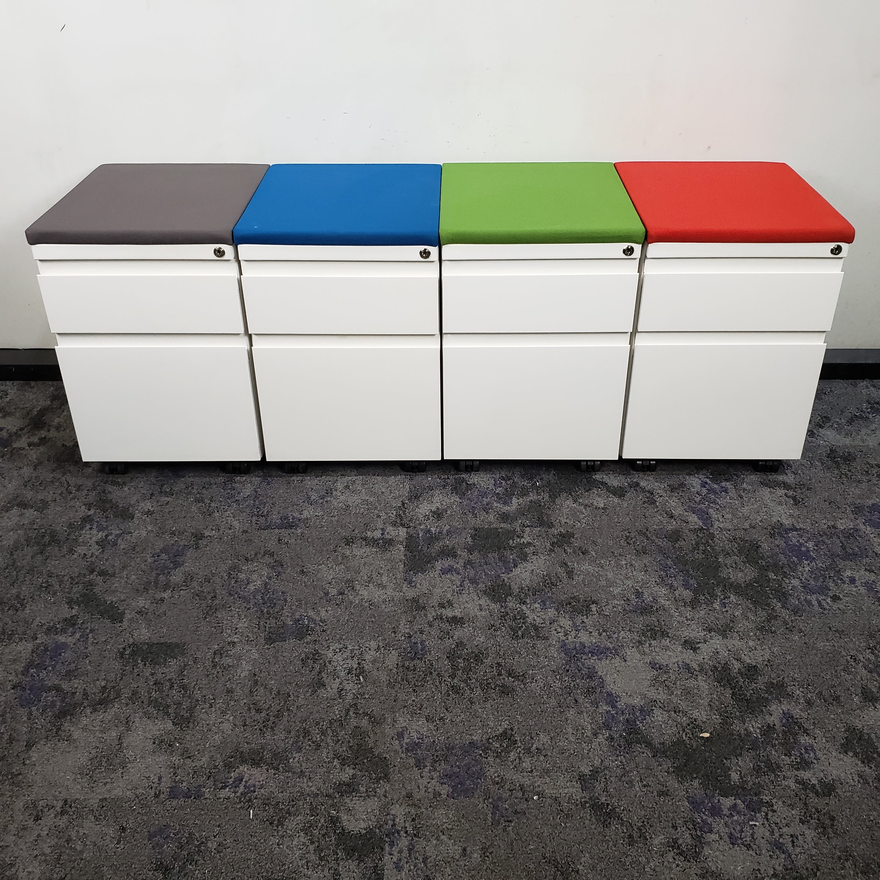 Mobile Pedestal File Cabinet for Easy Rolling Mobility