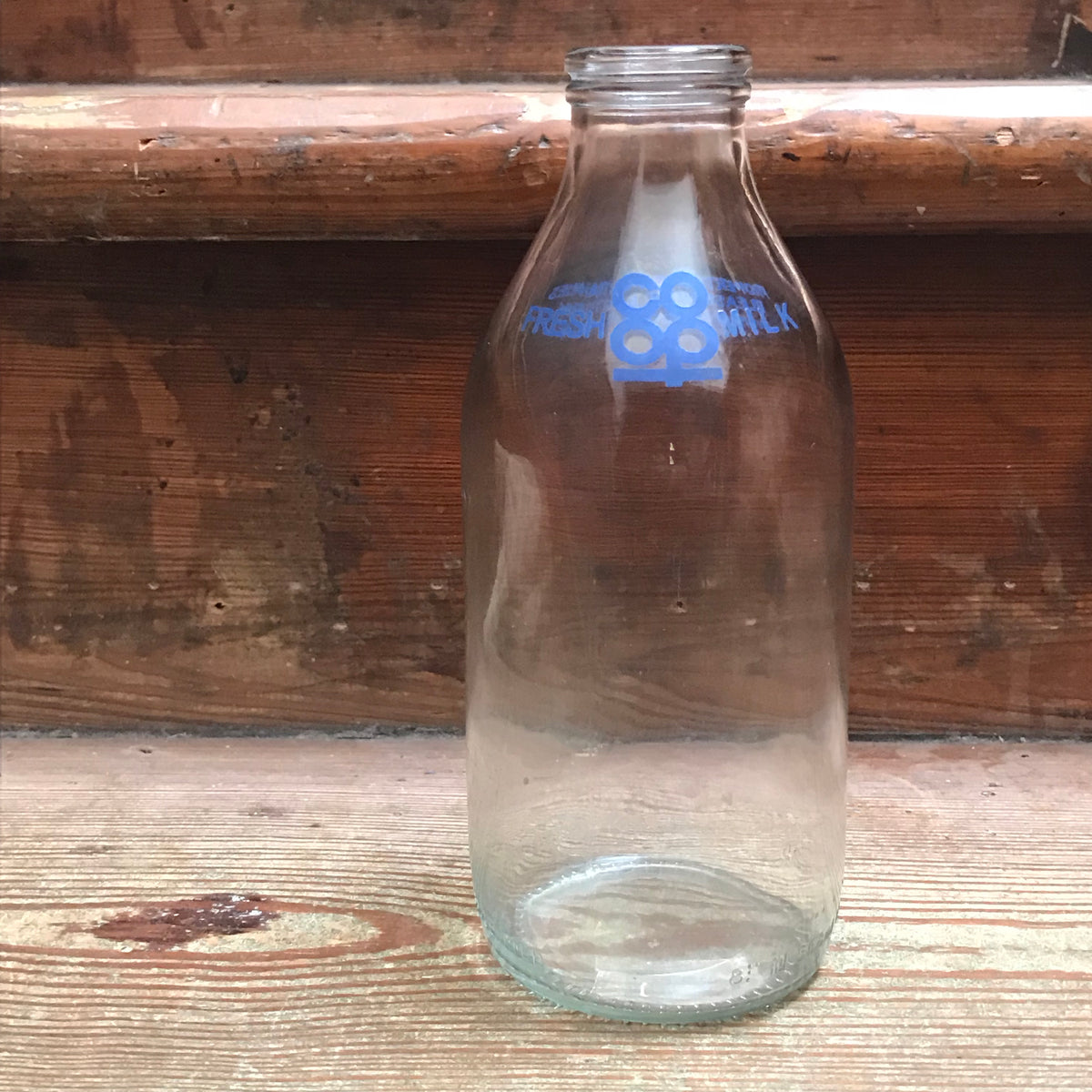 SOLD - Vintage Co-Op Glass Milk Bottle – PamPicks