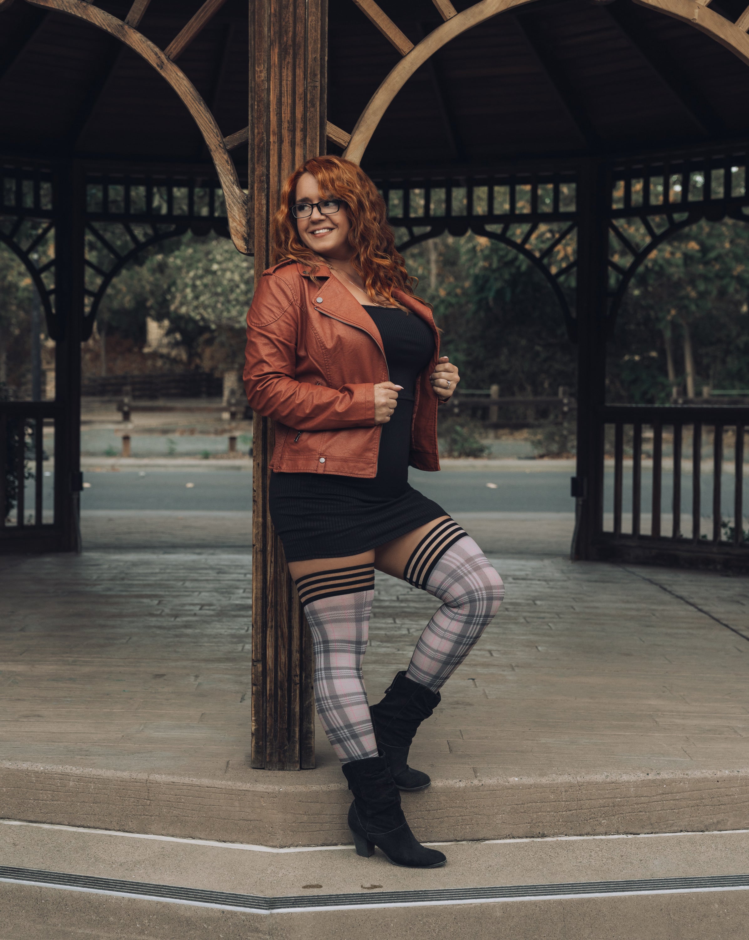 Fall Look: Thigh Highs with Boots