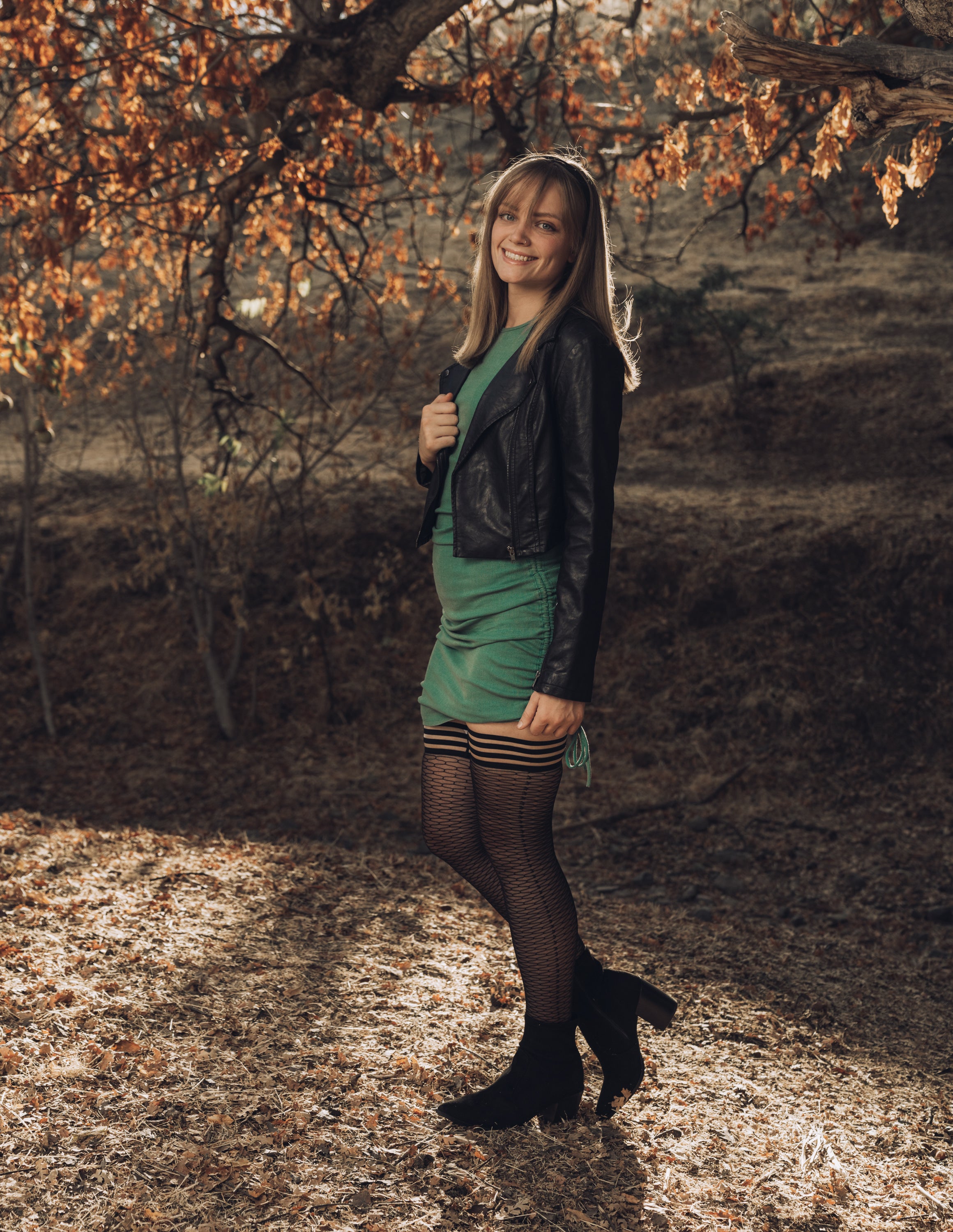 Fall Look: Thigh Highs with Boots
