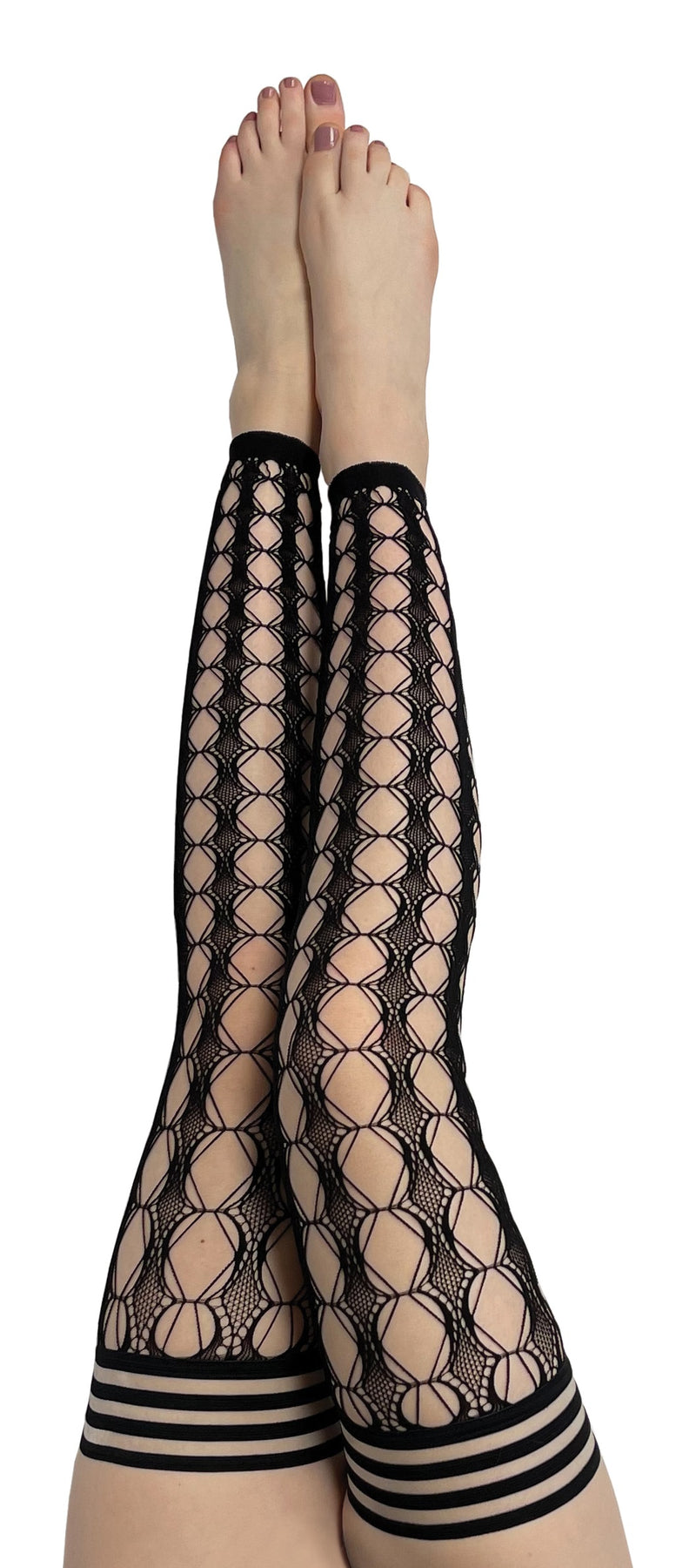 Fishnet Lace Footless Dance Tights Silky Dance SHDFL