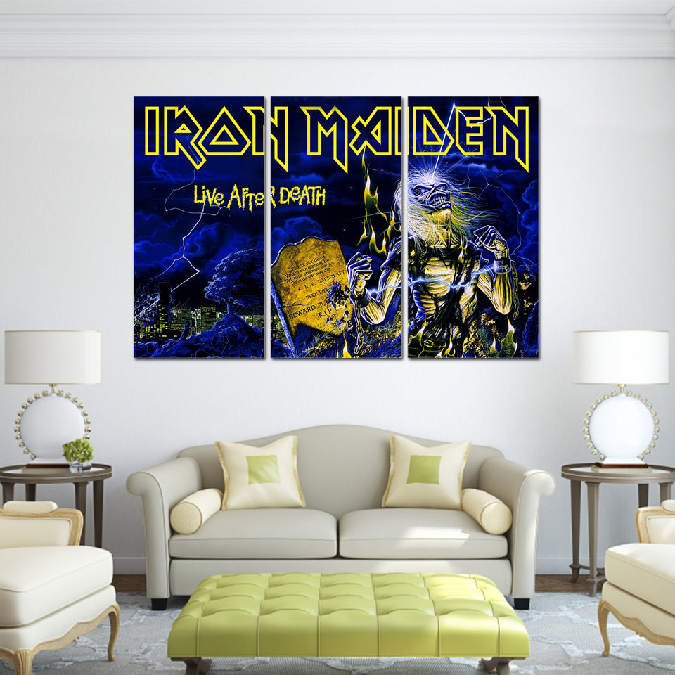 3pcs Iron Maiden Canvas 4b 201express