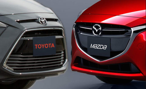 Toyota Mazda plant vehicles