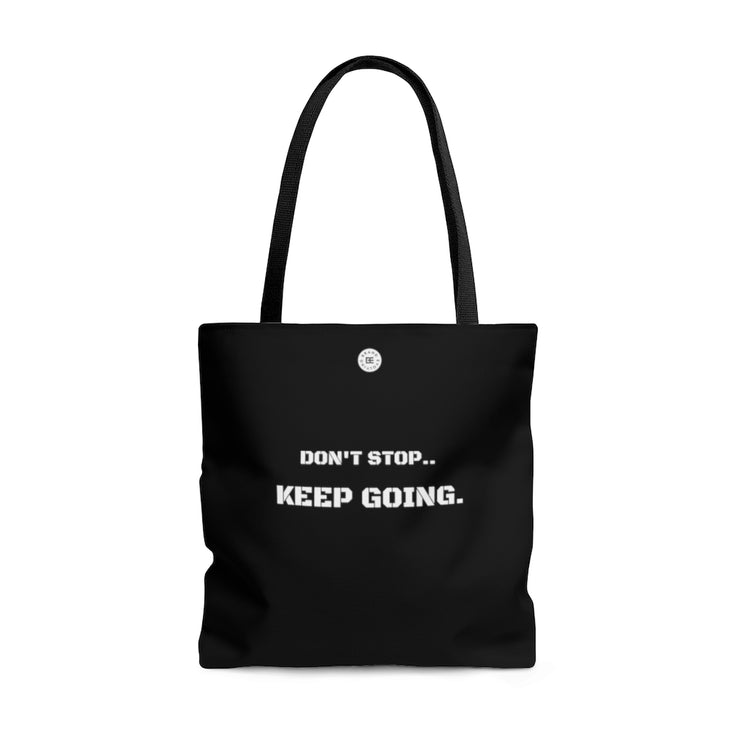 Keep Going Tote Bag (Black)