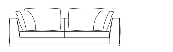 Casadesus Flavio Sofa 246 cm