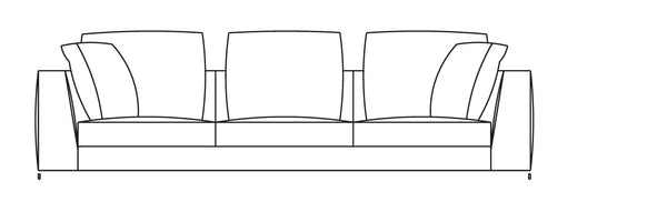 Casadesus Flavio Sofa 286 cm