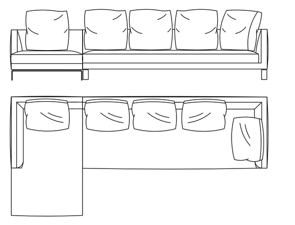 CASADESUS Sprint Sectional 341 cm