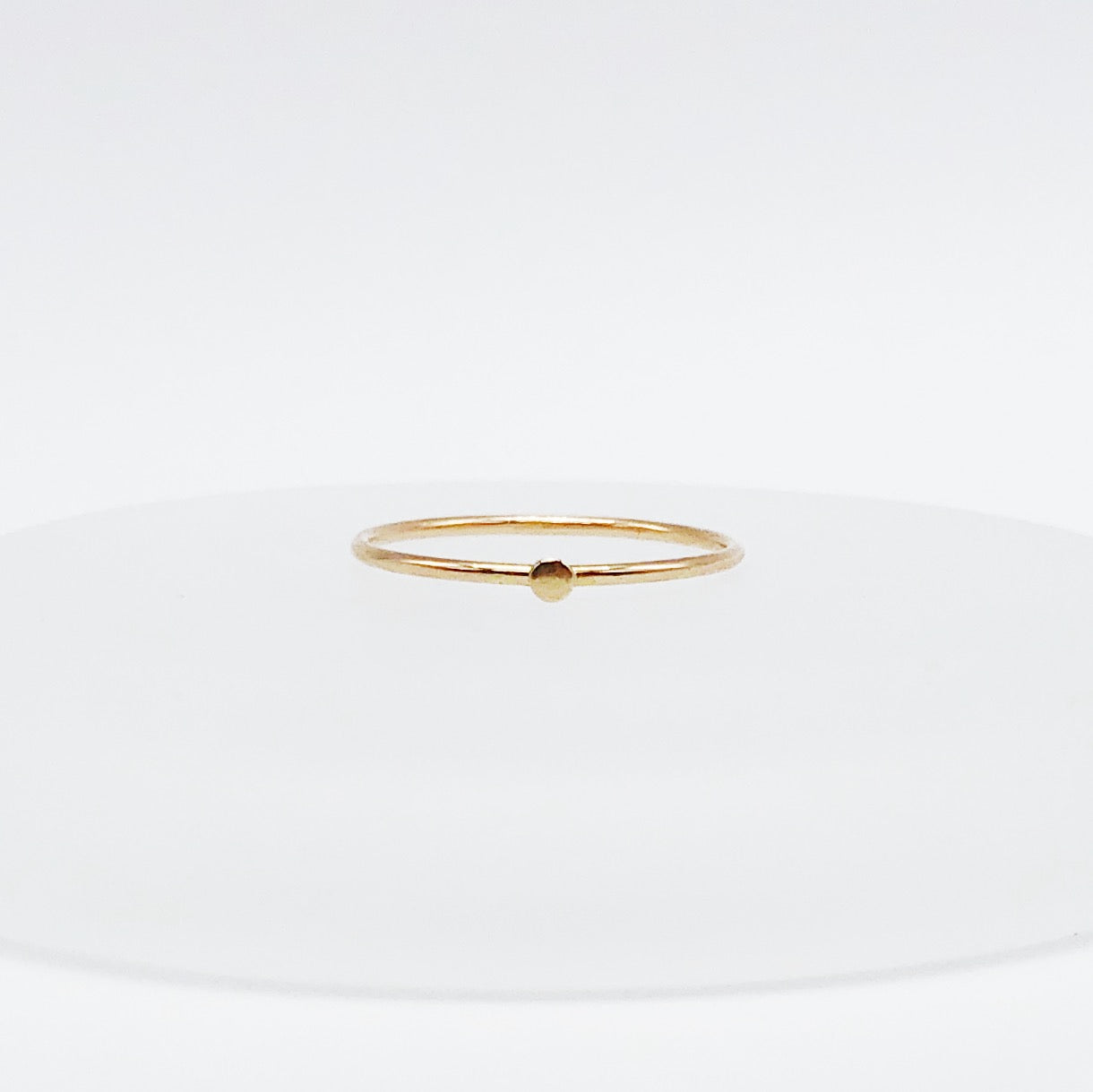 Speckle Ring | 14kt Gold Filled Stackable Pinprick Ring