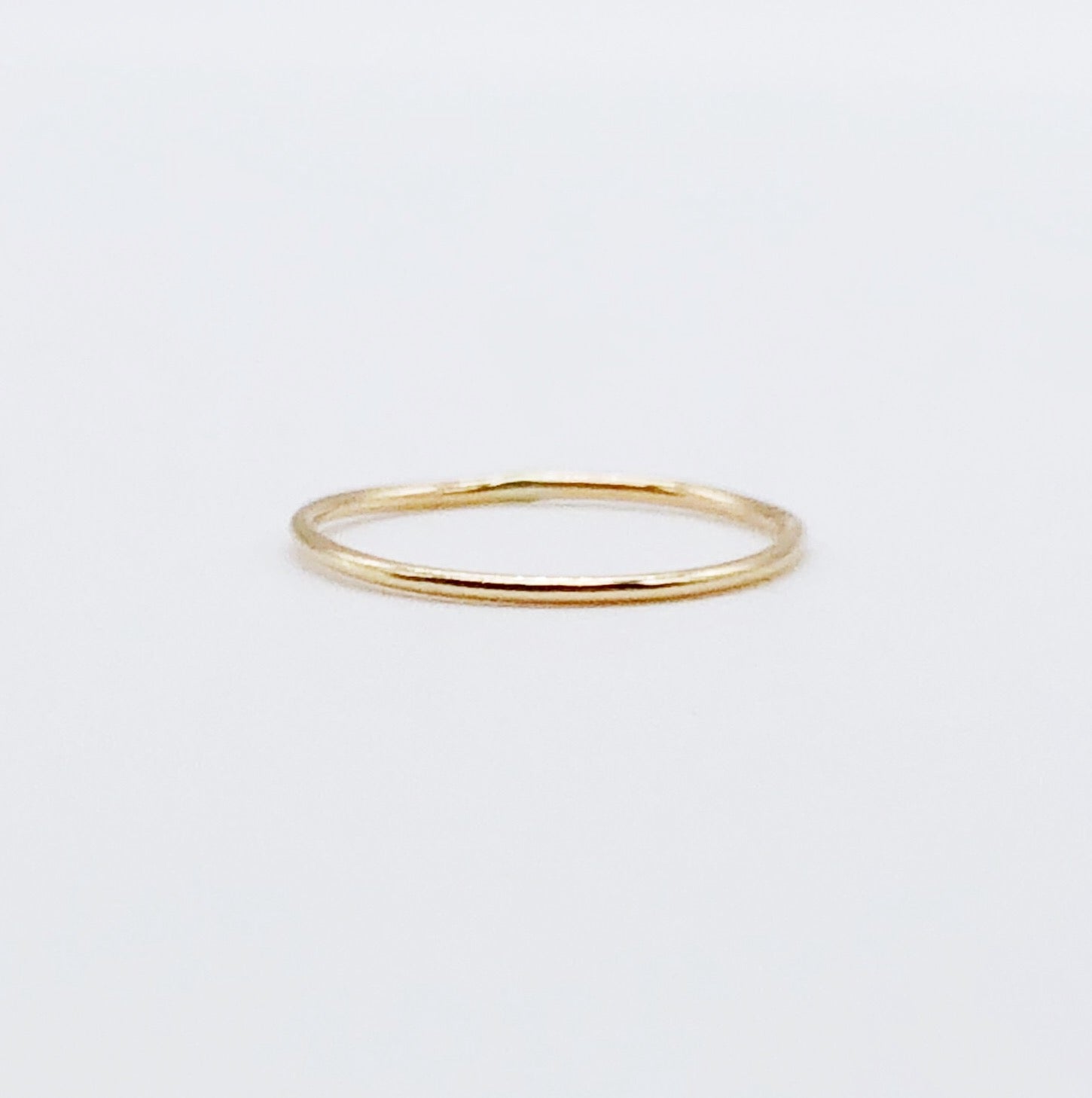 Super Thin Ring | 14kt Gold Filled 1mm Stacking Ring