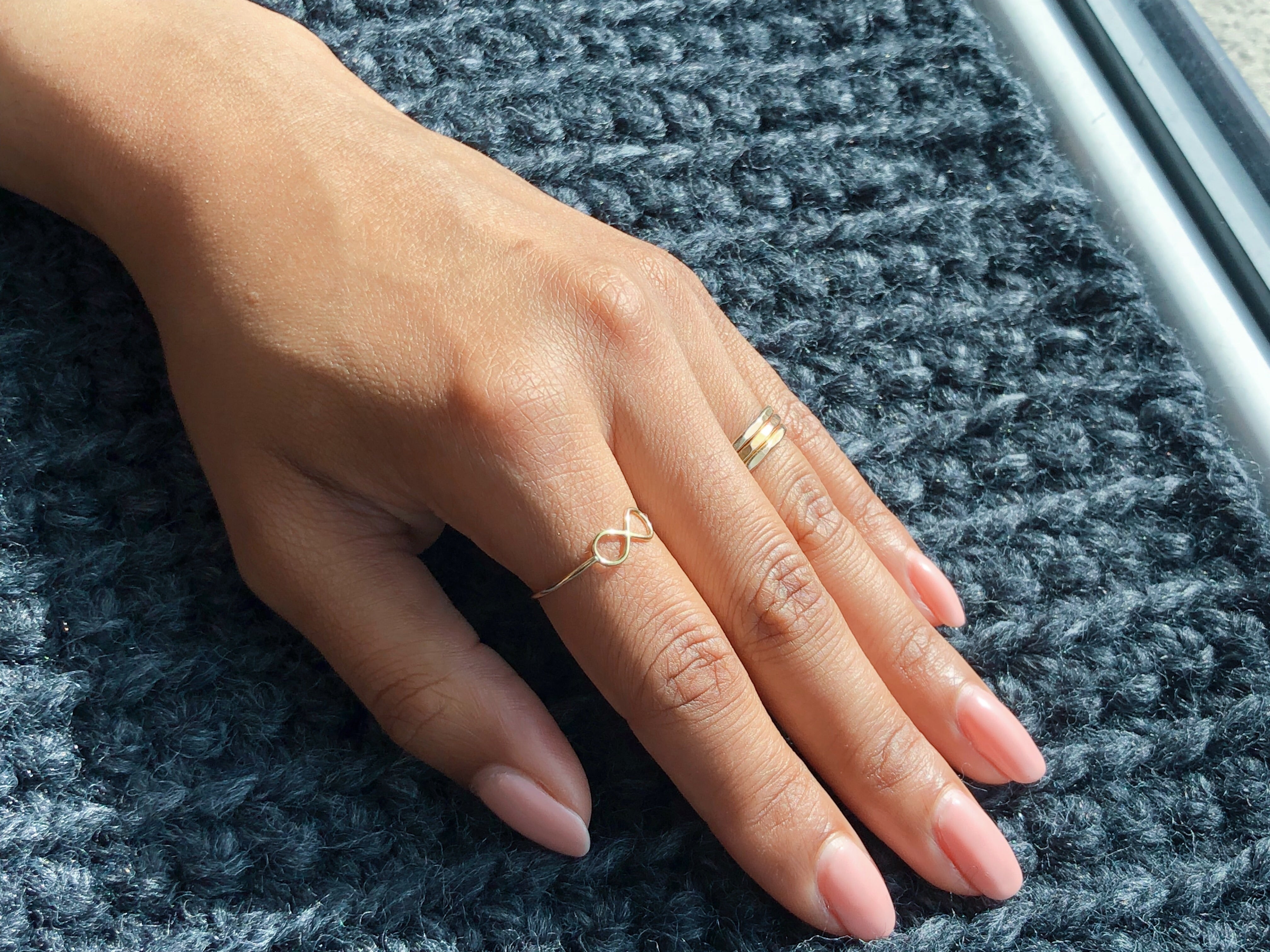 Stackable Forever Ring | 14kt Gold Filled Infinity Promise Ring