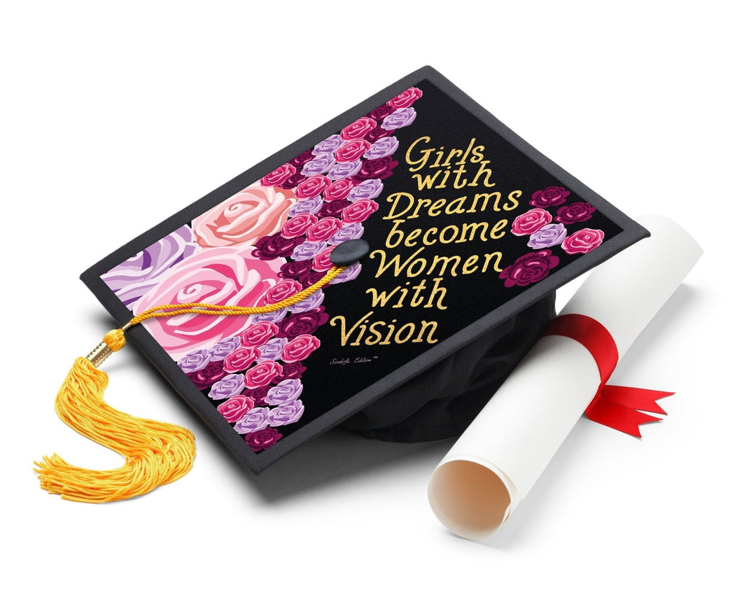 When Beauty Meets Brains Printable Graduation Cap Topper