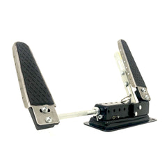 Our best selling left foot pedal accelerator. This is also the affordable accelerator pedal. It has the quick release base like the other 2.0 pedal and has the included bolts for installation. 