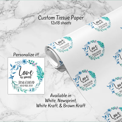 Custom Tissue Paper – The Letter Gift Shop