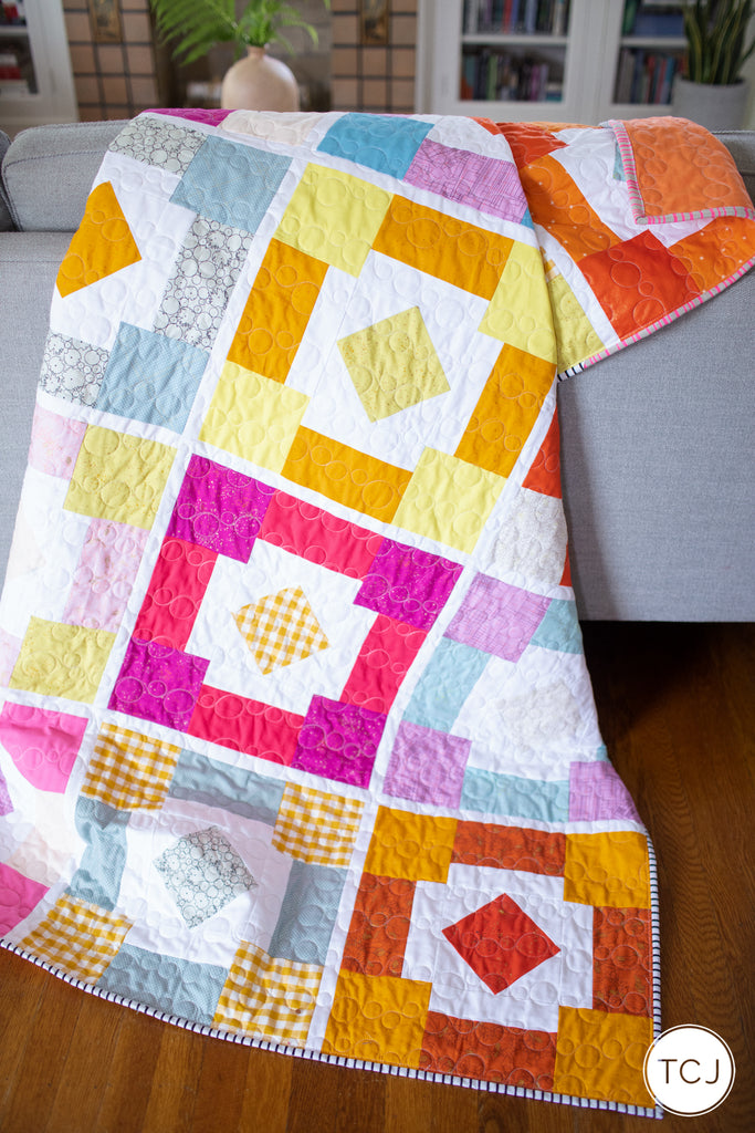 Backyard Party Quilt - the Bright One – Then Came June