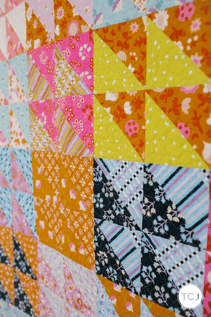 How to Make Flower Quilt Blocks for the Summer Sugar Quilt 