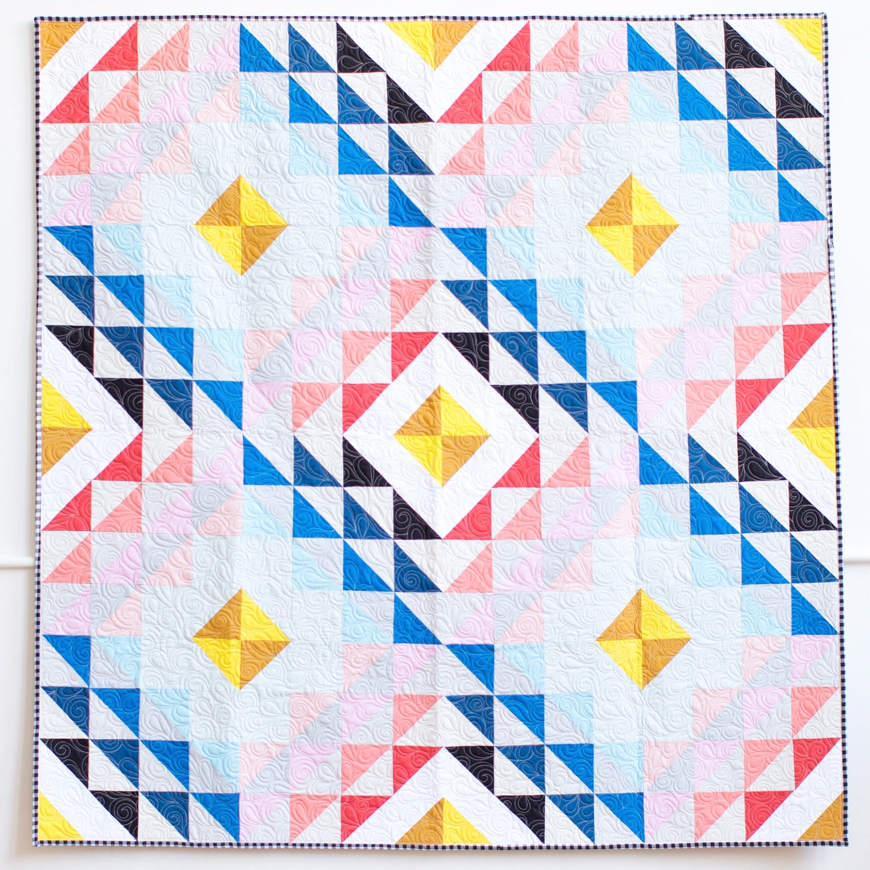 Download Diamond Ripples Quilt Pattern - PDF - Then Came June