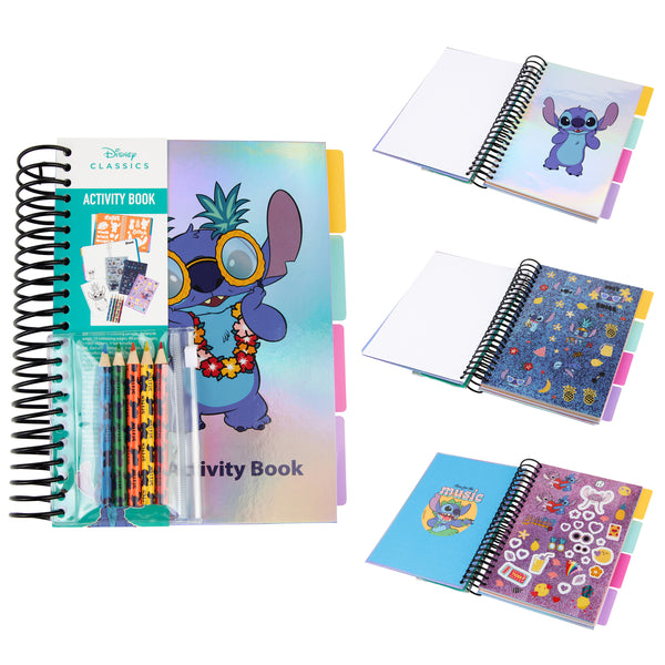 Disney Stitch Stationery Set A5 Notebook and Pen Gift Set for Teenagers  Girls 3D Diary Stationery Set Kids Journal School Supplies Stitch Gifts for