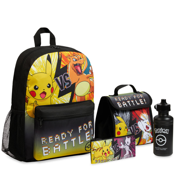 Pokemon Pikachu Neoprene Lunch Bag, Lunch Box - Inspire Uplift