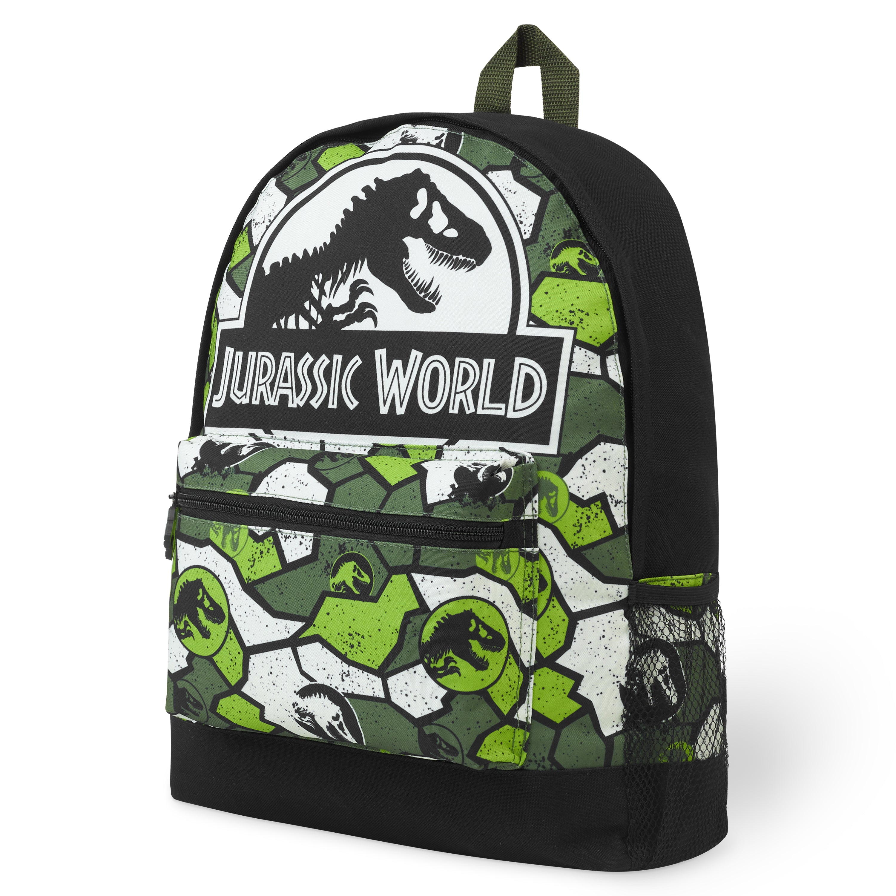 Jurassic World Backpack with Camouflage Print & Sequin Design Boys ...