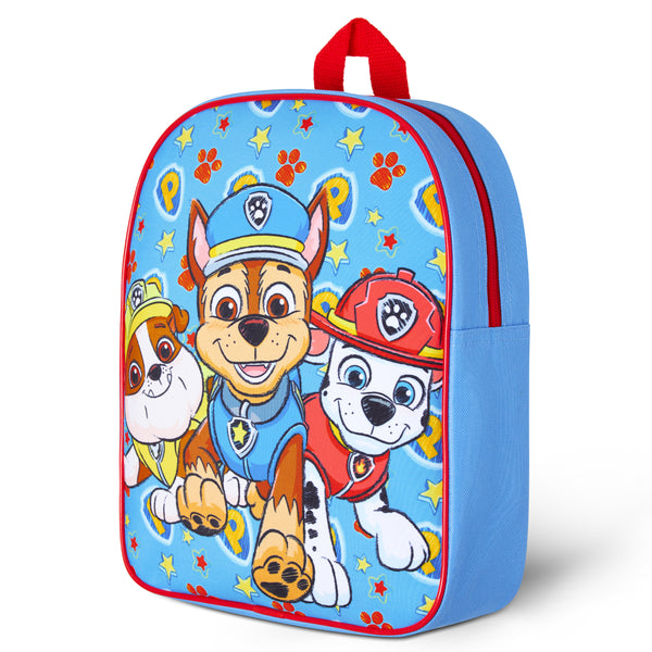 Bluey Backpack for Girls & Boys for Kindergarten & Elementary School, 12 inch, Plush with 3D Ears & Appliques, Adjustable Straps & Padded Back