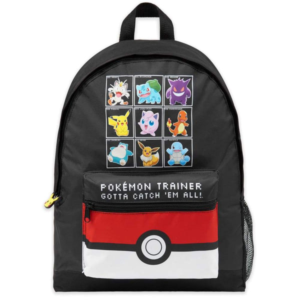 Pokemon GOTTA CATCH 'EM ALL Official Insulated Lunch Bag Zip Up Lunch