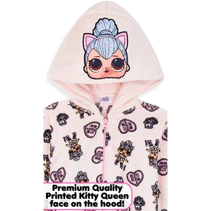 L.o.l. Surprise! Onesies Pj Jumpsuit with Kitty Queen Lol Dolls for ...