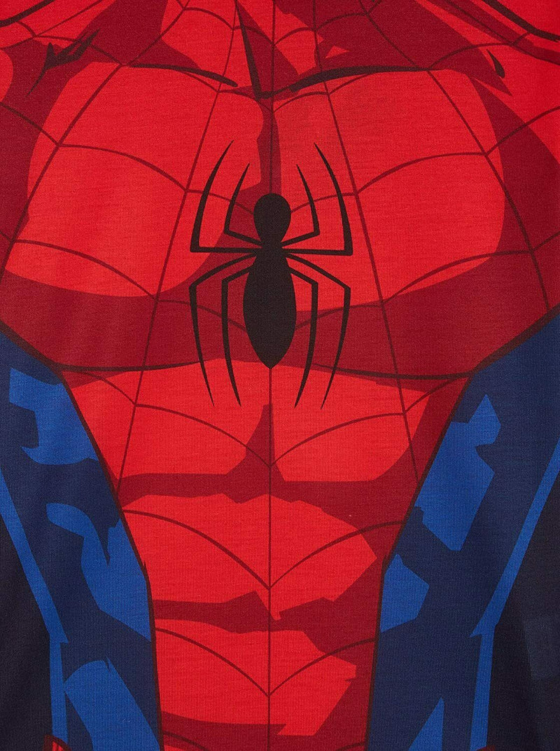 Marvel Spiderman Pyjamas 2 Piece Superhero Long Cotton Pjs for Children ...