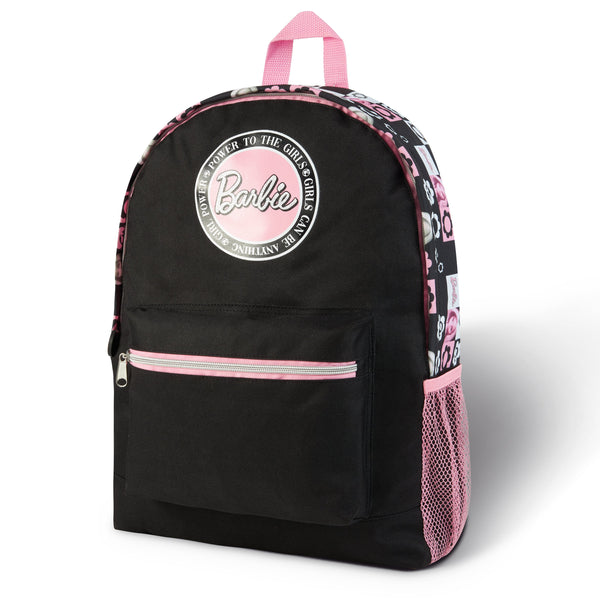 Decent Barbie School Bag With 1 Barbie Lunch Bag Waterproof School Bag  (Pink, 35 L)