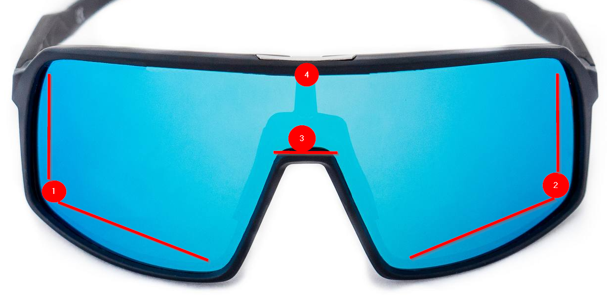 Výměna zorníků polarizační čirý stylový REVO sportovní sluneční brýle pásnké dámské na kolo na běh na skialp Gnarly Owl Strix Ninox