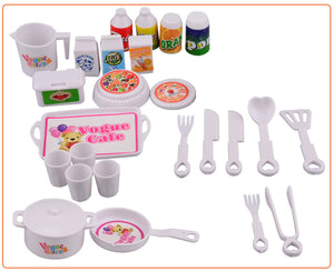 barbie dinner set