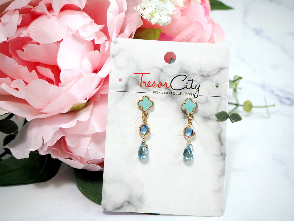 tiffany clover earrings