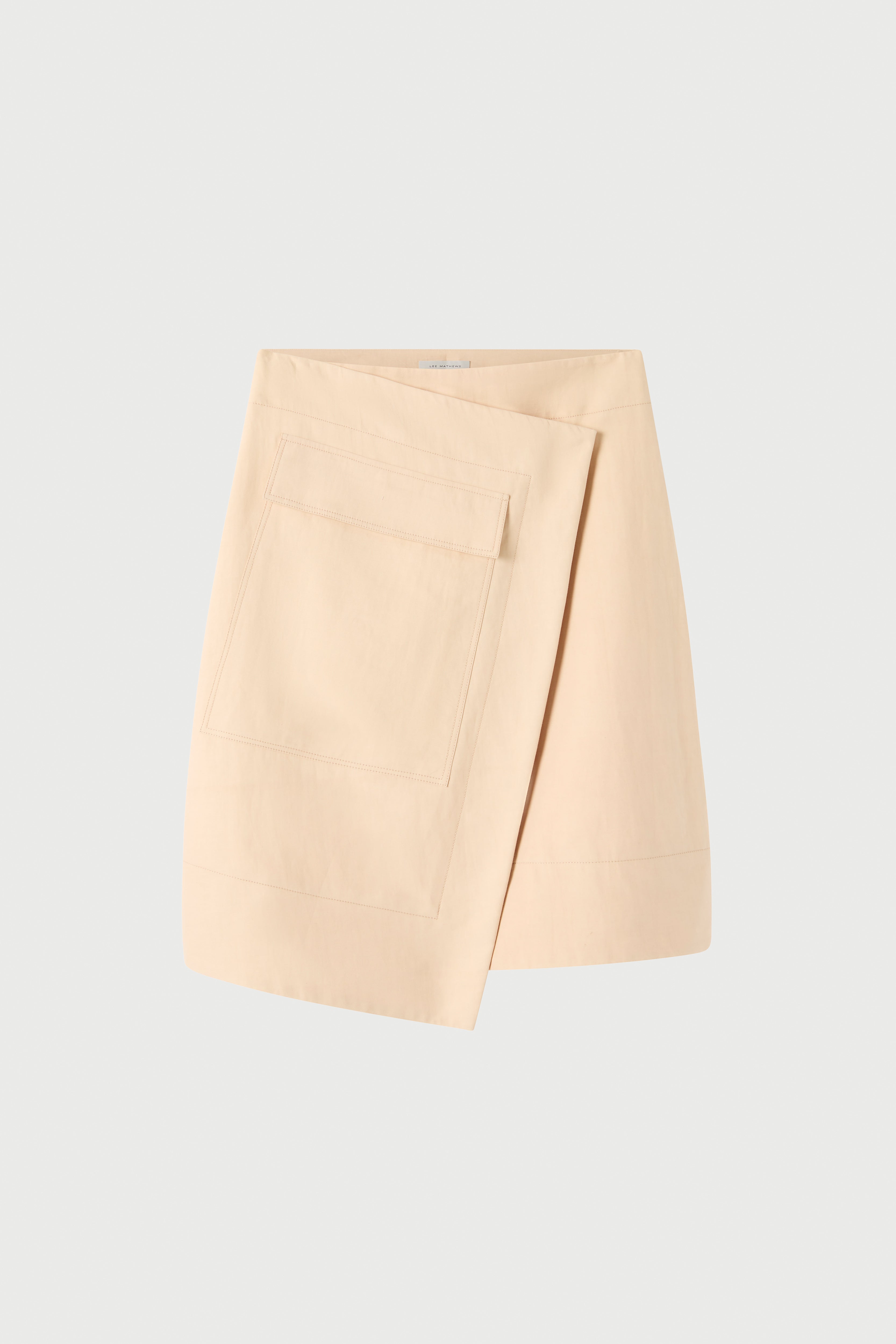 Lee Mathews Emery Skirt In Shell