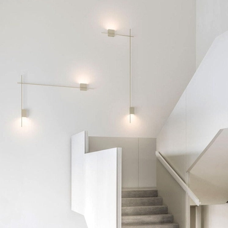 l shaped wall light