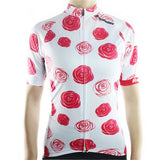 maillot femme manche courte vélo motifs roses shop Start-to_train start2train
