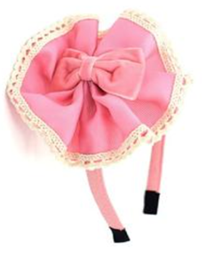 OVERSIZE VELVET BOW FAIRY HEADBAND