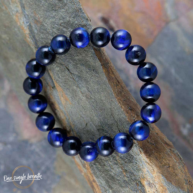 blue tiger eye bracelet