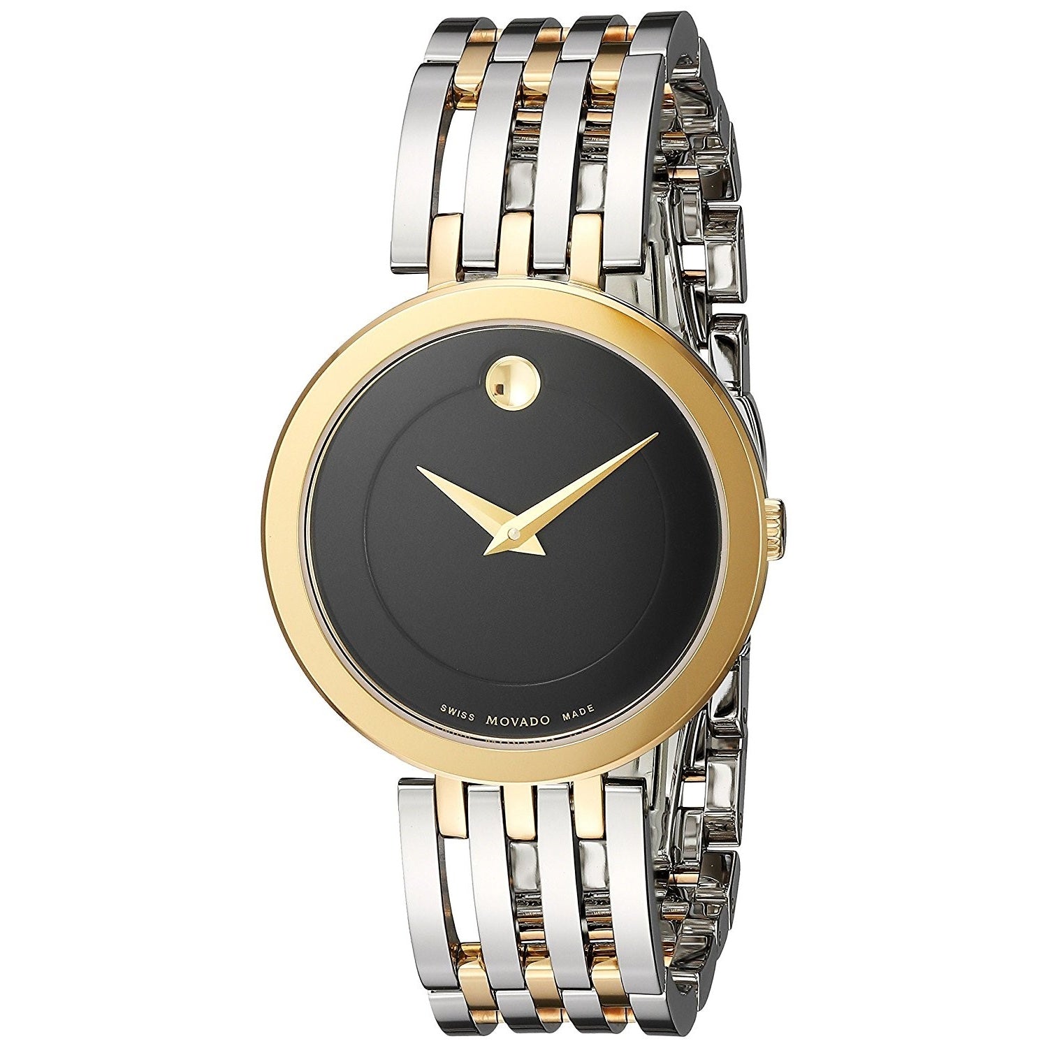 two tone movado watch