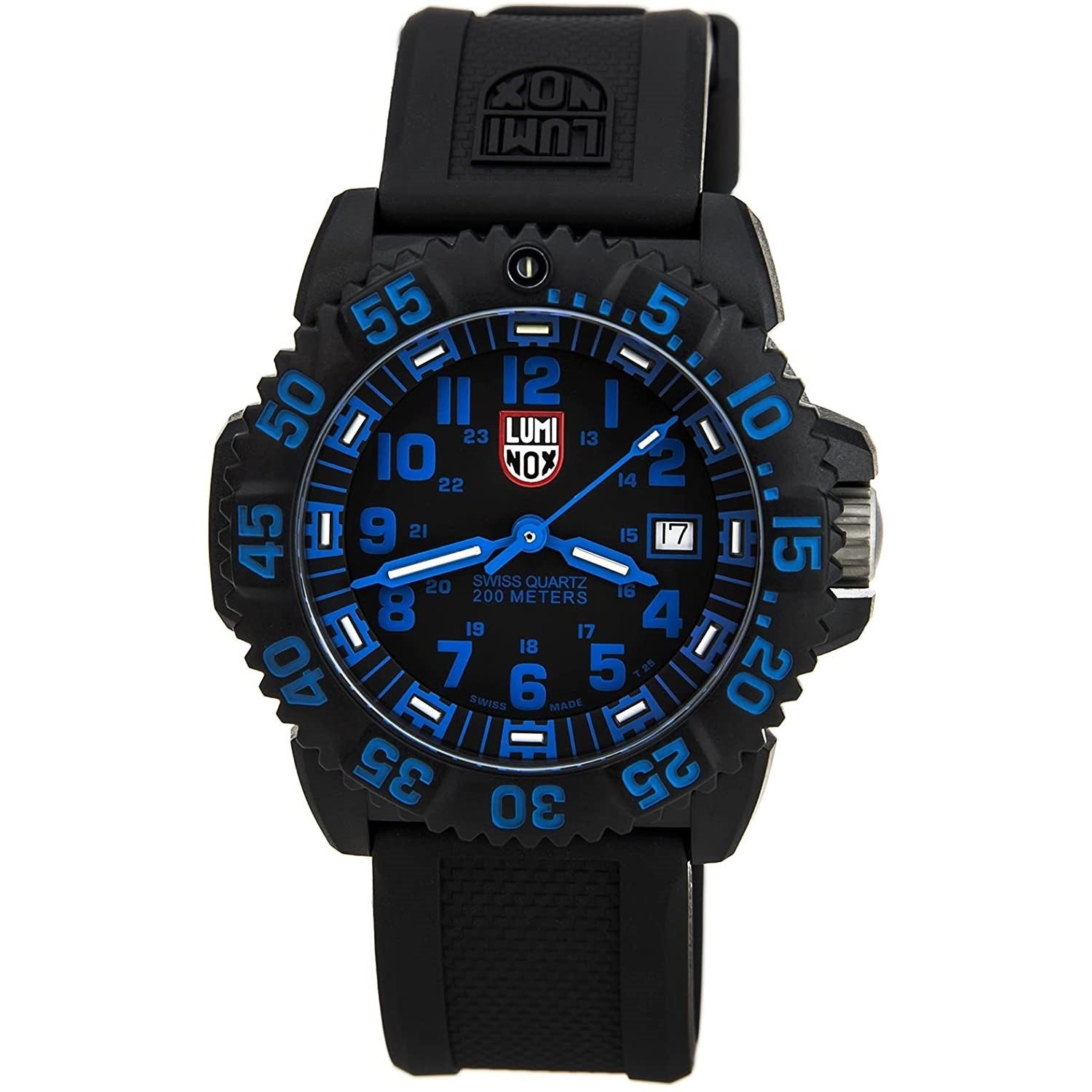 Luminox 3053 Navy Seal 44MM Men's Black Silicone Watch | eBay