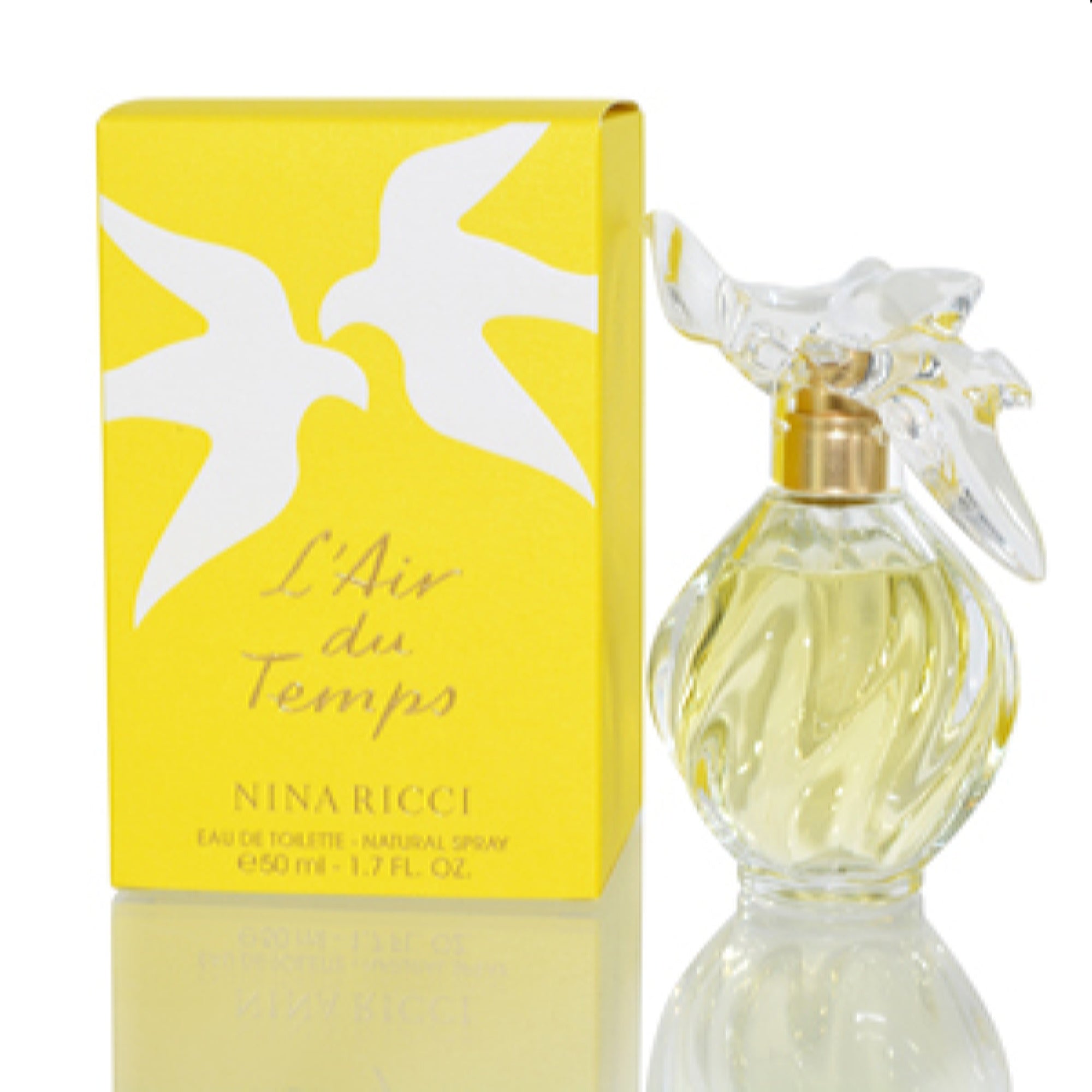 Lair Du Temps Nina Ricci Edt Spray Bird Cap 1.7 Oz For Women 566750 - Picture 1 of 1