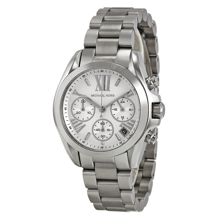 Michael Kors MK6174 Mini Bradshaw 36MM Women's Chronograph Stainless ...