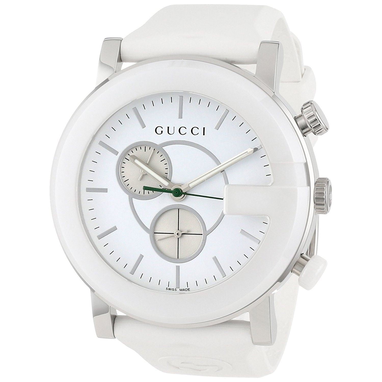 white sports watch mens