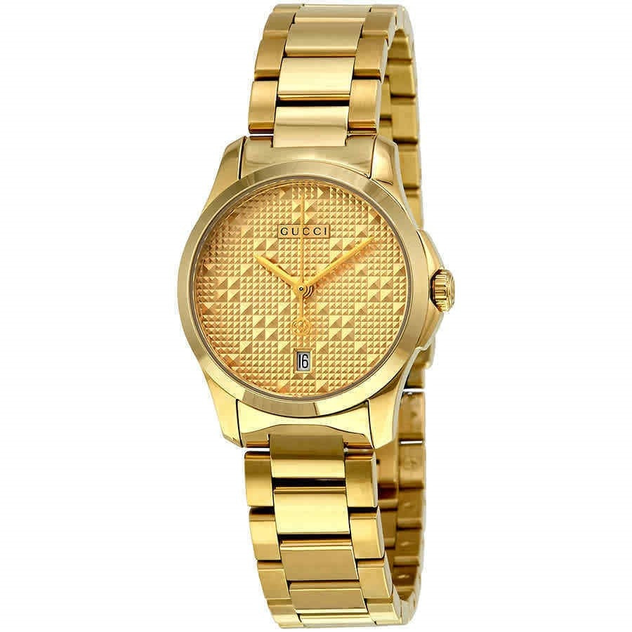 Gold-Tone Stainless Steel Watch 