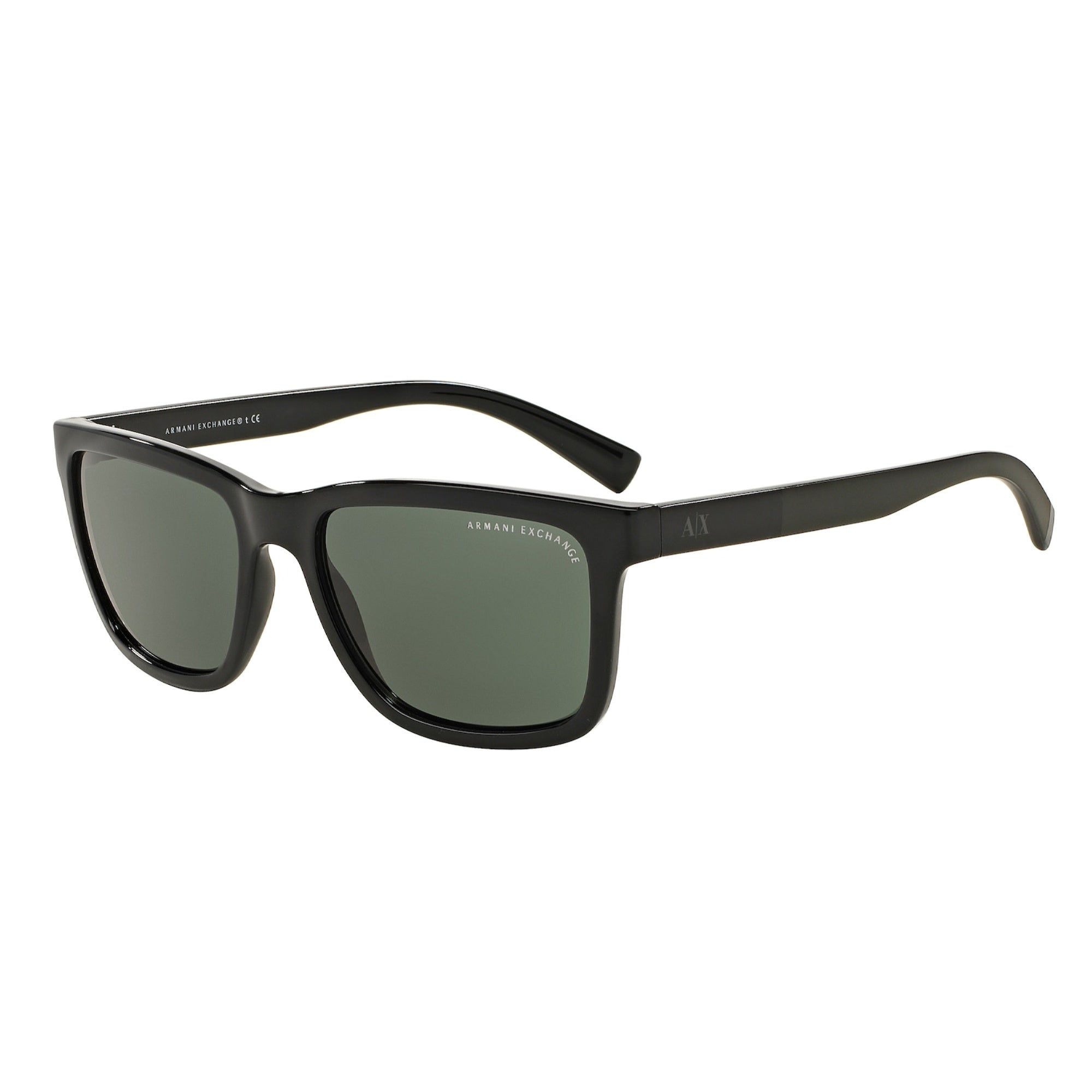 Armani Exchange Men's Sunglasses Black Green Plastic Plastic 0AX4045S -  Bezali