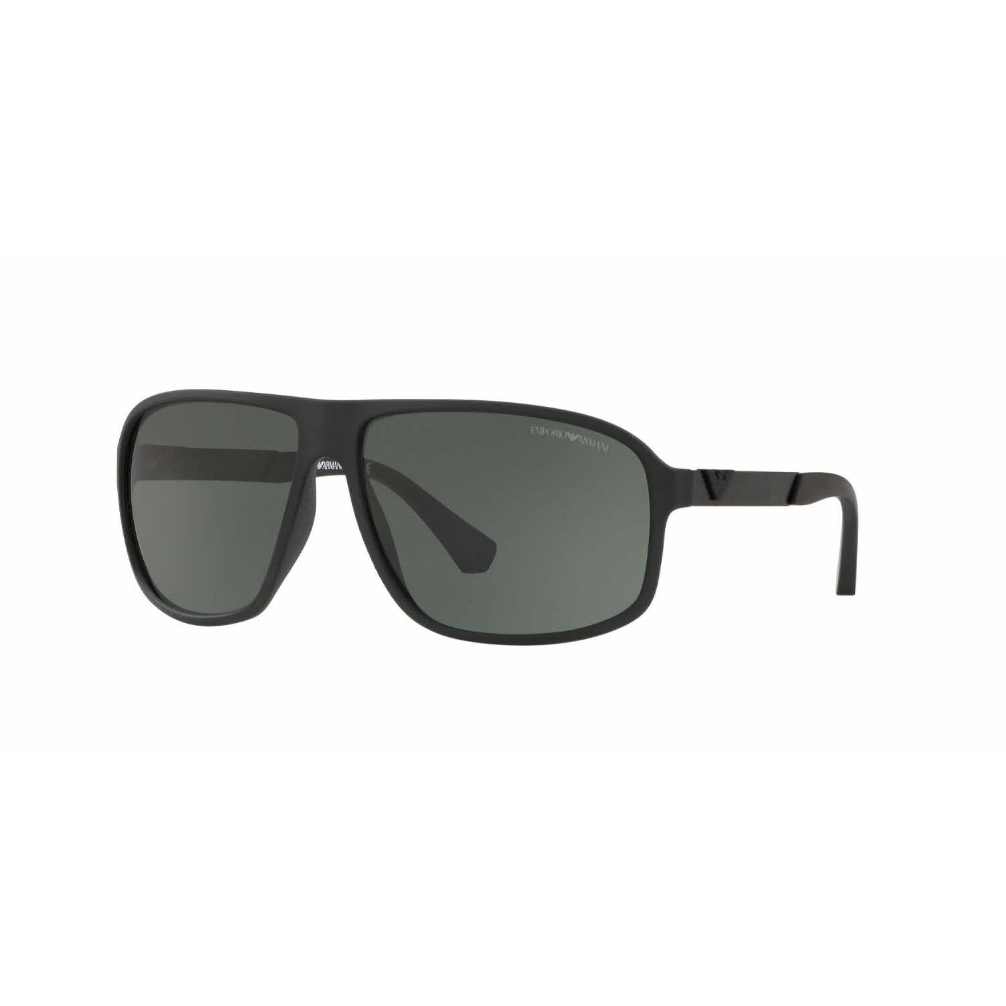 Emporio Armani Men's Sunglasses Black Green Plastic Plastic 0EA4029 50 -  Bezali