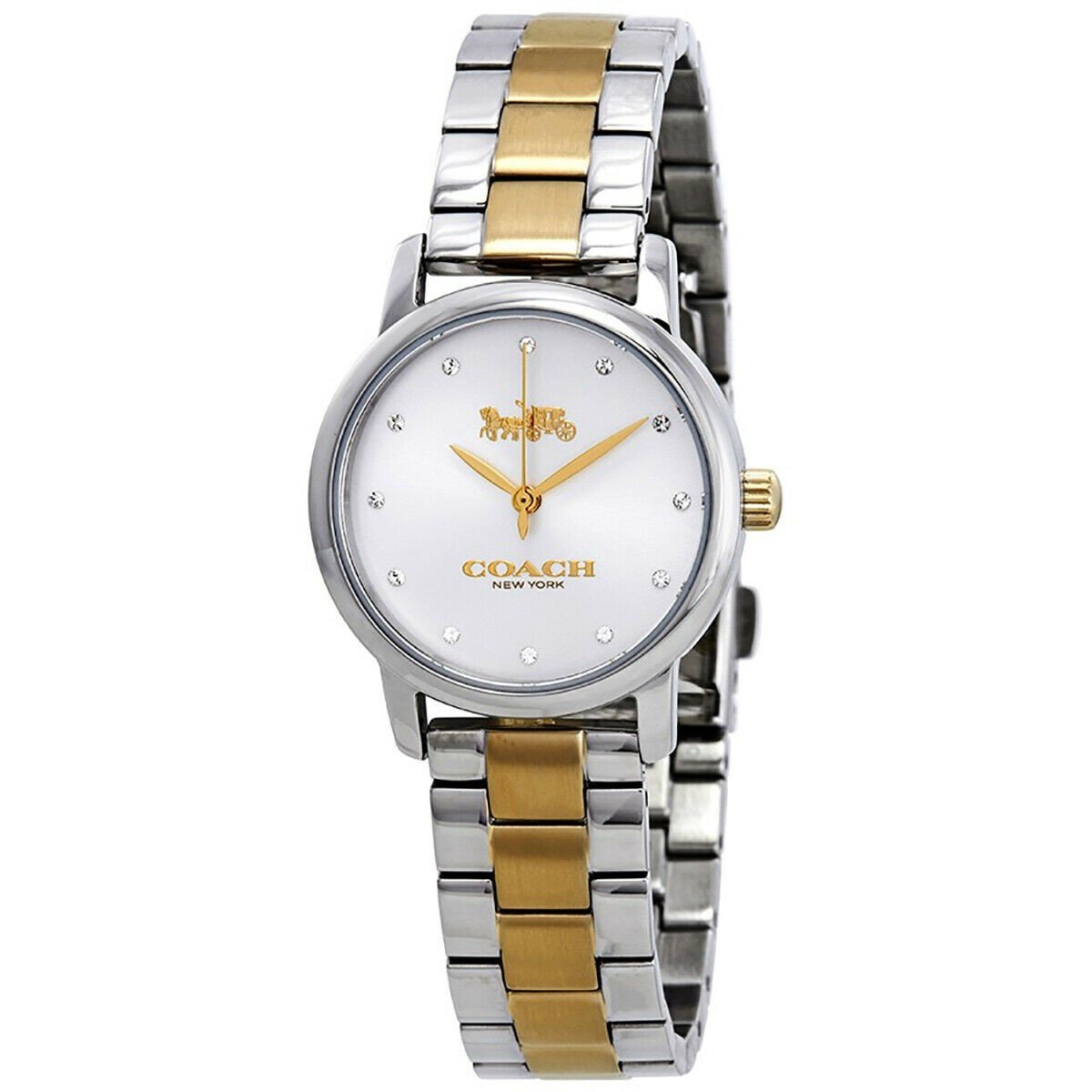 Coach Women's 14503004 Grand Two-Tone Stainless Steel Watch - Bezali