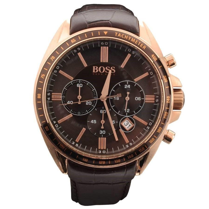 hugo boss driver chronograph watch