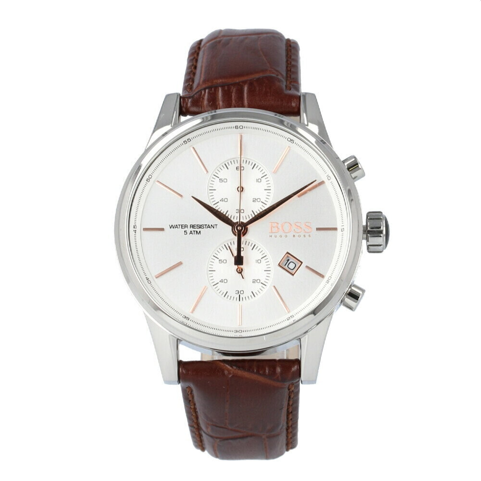 Hugo Boss Men's 1513280 Chronograph Leather Watch - Bezali