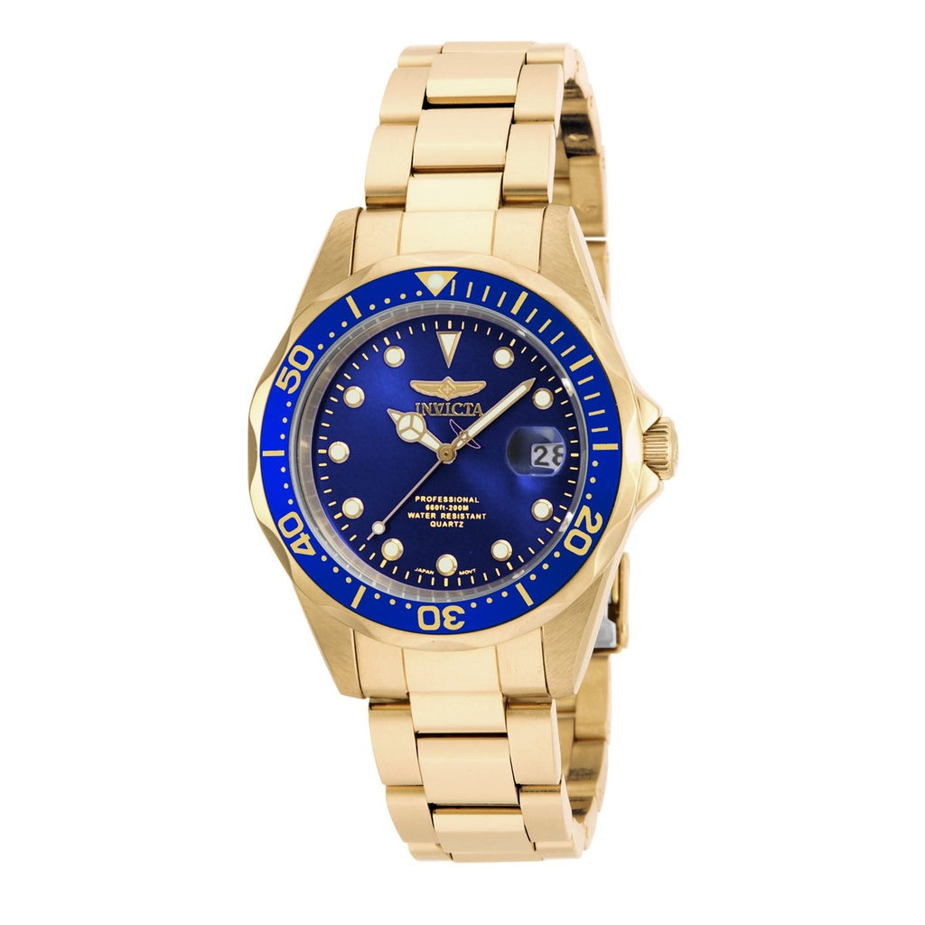 Invicta Men's 17052 Diver Gold-Tone Steel Watch - Bezali