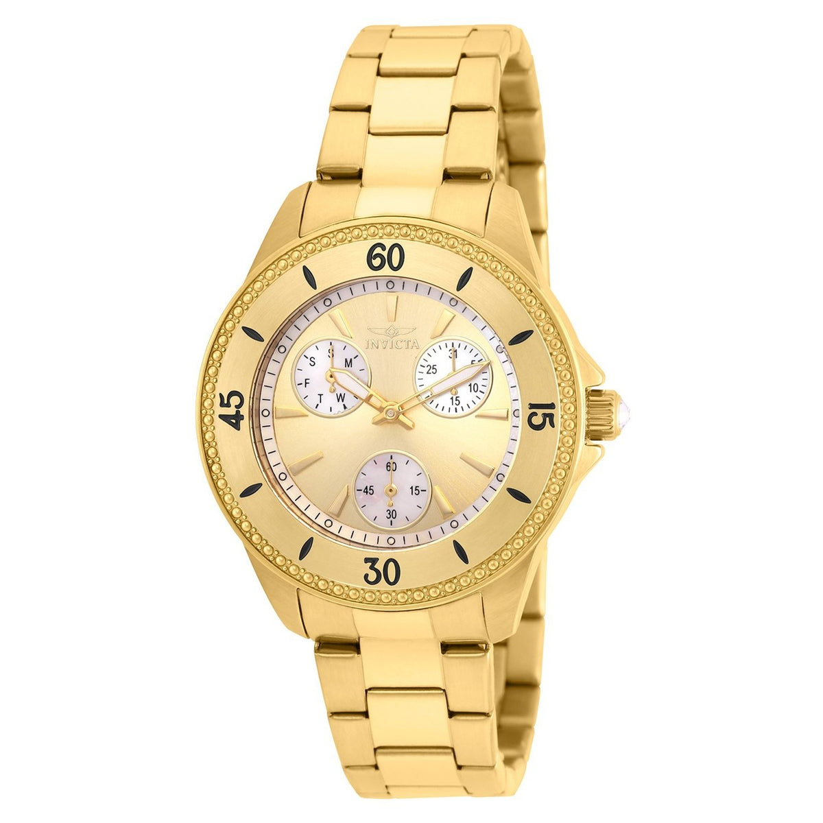 Invicta Women's 22969 Angel Gold-Tone Stainless Steel Watch - Bezali